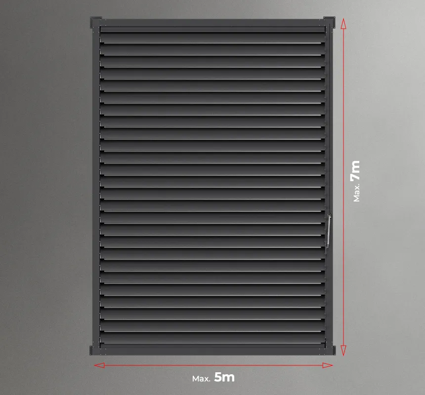 Bis zu 35 m2 Komfort